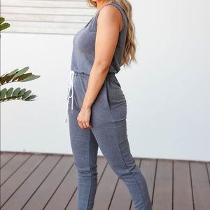 Grey Jumpsuit. Size small.
